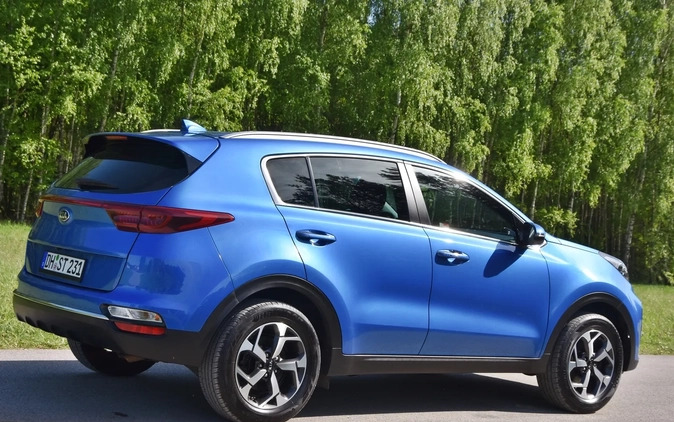 Kia Sportage cena 85700 przebieg: 75000, rok produkcji 2019 z Nowogród małe 781